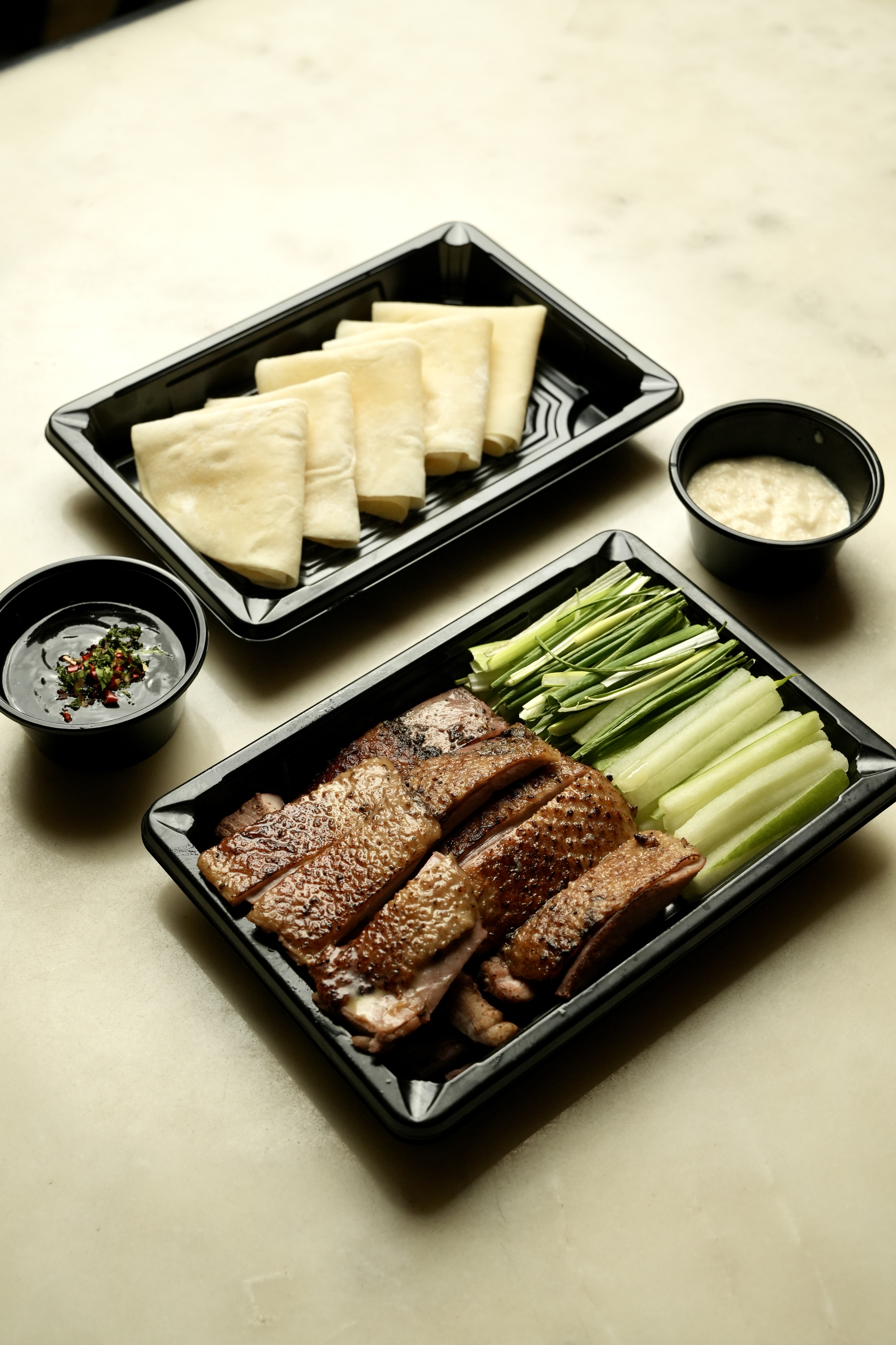Kuro duck pancakes